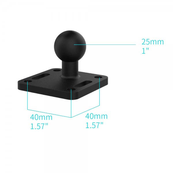 Armor-X Square Drill-Down Universal Mount