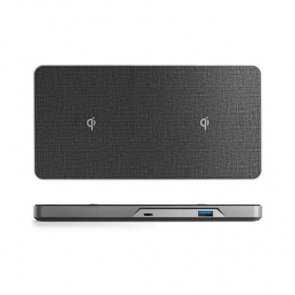 ALOGIC Ultra Power 3-i-1 Trådlös Dubbel Laddningsstation