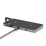 ALOGIC Ultra Power 3-i-1 Trådlös Dubbel Laddningsstation med Apple Watch-hållare