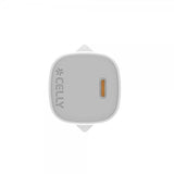 Celly 25W GaN USB-C Väggladdare med USB-C Kabel