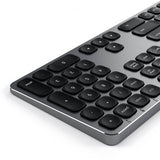 Satechi Tangentbord med trådbunden USB anslutning Nordisk Layout Space Gray