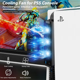 USB 3.0 Kylningsfläkt till PlayStation 5 Vit