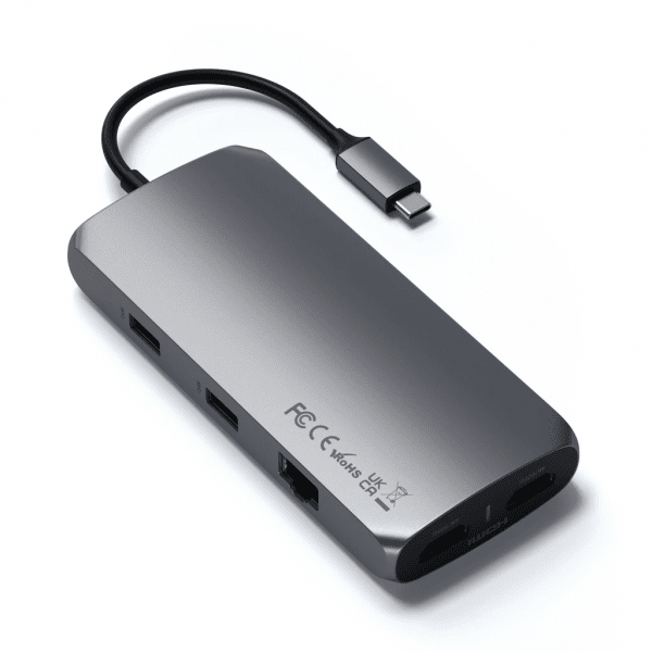 Satechi USB-C Multiport MX Adapter Grå
