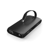 Satechi USB-C On-the-Go Multiport Adapter Svart