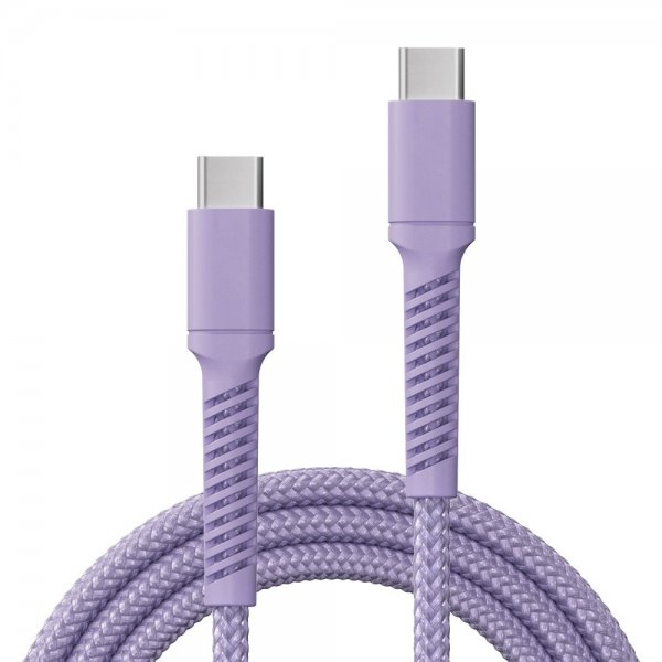 X2O USB-C till USB-C Kabel Longlife 100W 2m Lila