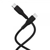 X2O USB-C till USB-C Kabel Superflex 60W 1.5m Svart