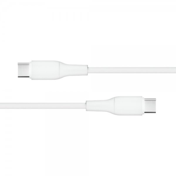 X2O USB-C till USB-C Kabel Superflex 60W 1.5m Vit
