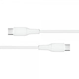 X2O USB-C till USB-C Kabel Superflex 60W 1.5m Vit