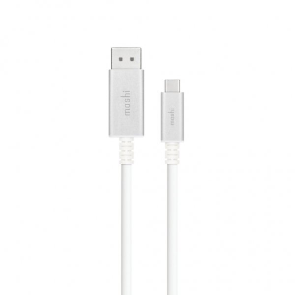 Moshi USB-C till DisplayPort-kabel 1.5 m Vit