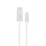 Moshi USB-C till DisplayPort-kabel 1.5 m Vit