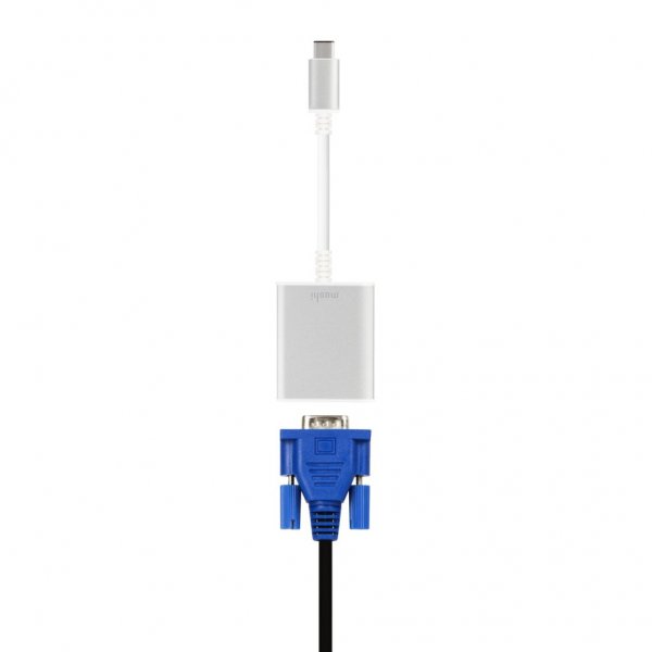 Moshi USB-C till VGA-adapter Silver