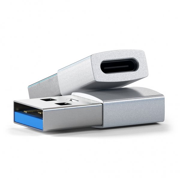 Satechi USB-A till USB-C adapter Silver