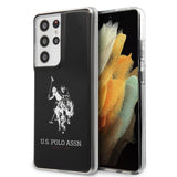 U.S. Polo Samsung Galaxy S21 Ultra Skal med Logo Svart