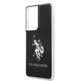 U.S. Polo Samsung Galaxy S21 Ultra Skal med Logo Svart