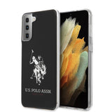 U.S. Polo Samsung Galaxy S21 Plus Skal med Logo Svart