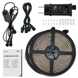 Deltaco Smart Home Utomhus LED-slinga RGB IP65 2x5m