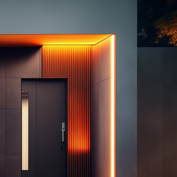 Deltaco Smart Home Utomhus LED-slinga RGB IP65 2x5m