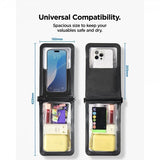 Spigen Vattentåligt Fodral Aqua Shield Dual Pocket Svart