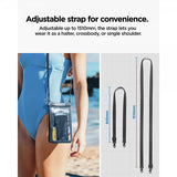 Spigen Vattentåligt Fodral Aqua Shield Dual Pocket Svart