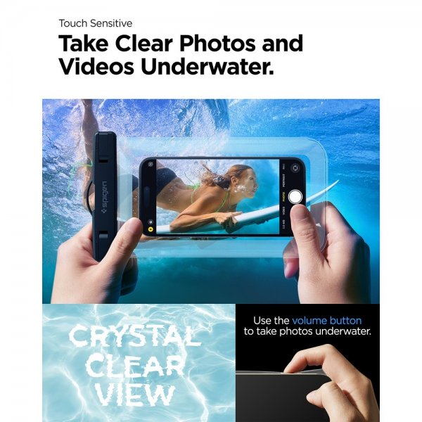 Spigen Vattentåligt Fodral Aqua Shield Transparent