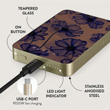 Burga Powerbank MagSafe 5000 mAh Velvet Night Gold