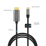 Fixed Videokabel USB-C till HDMI 4K/60Hz 2m