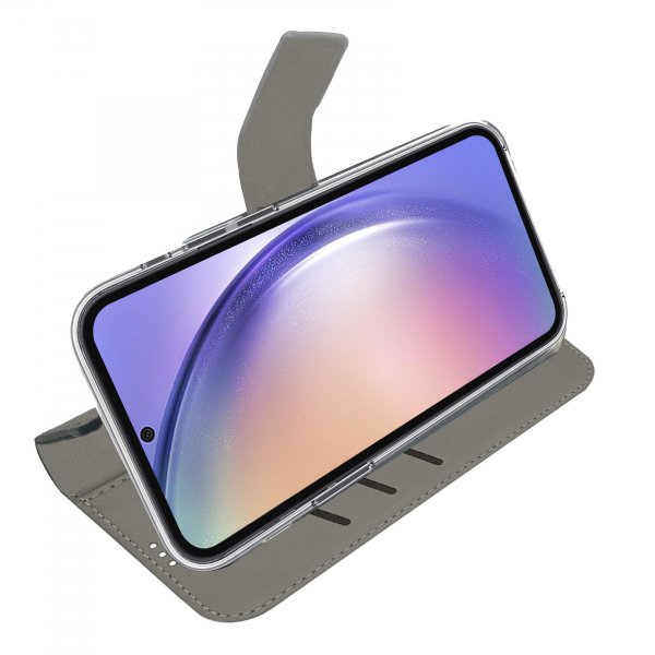 Celly Samsung Galaxy A55 Fodral Wally Wallet Case Svart