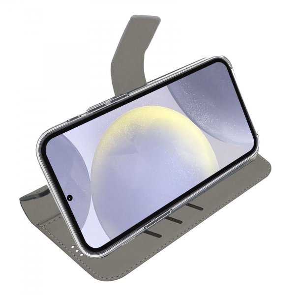 Celly Samsung Galaxy S25 Plus Fodral Wally Wallet Case Svart