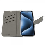 Celly iPhone 17 Pro Fodral Wally Wallet Case Svart