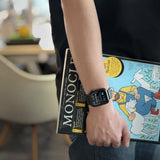 Just Mobile Apple Watch 44/45/46mm/Apple Watch Ultra Armband Kolfiber