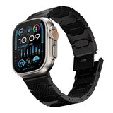 Just Mobile Apple Watch 44/45/46mm/Apple Watch Ultra Armband Kolfiber