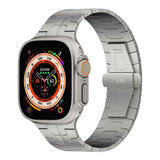 Just Mobile Apple Watch Ultra 49mm Armband Titanium