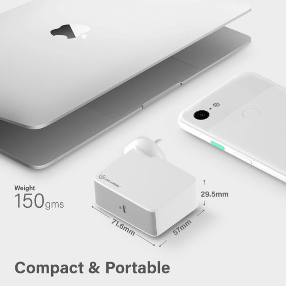 ALOGIC USB-C Wall Charger 60W Travel Edition