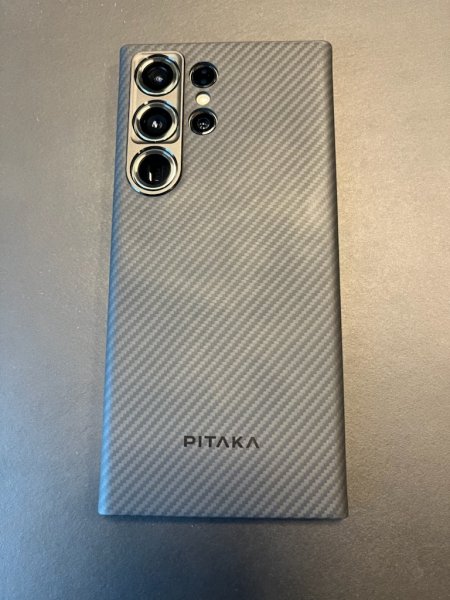 Pitaka Samsung Galaxy S23 Ultra Skal MagEZ Case 3 Black/Grey Twill