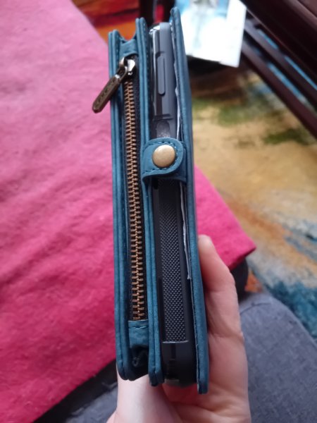 CaseMe Samsung Galaxy A14 Fodral 008 Series Löstagbart Skal Petrol