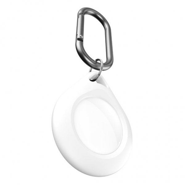 KeyBudz AirTag Hållare Secure Dock 2-pack Vit