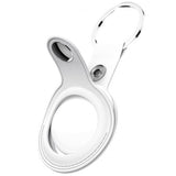 KeyBudz AirTag Hållare Läder 2-pack Vit