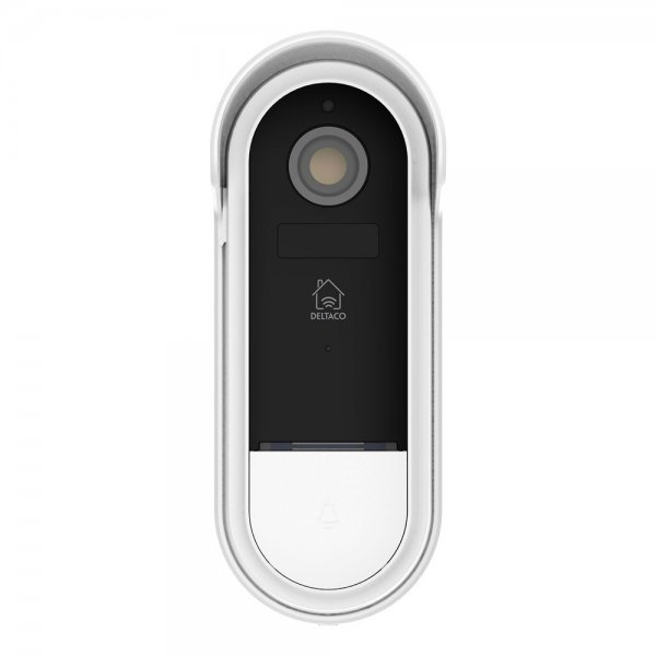 Deltaco Smart Home WiFi Dörrklocka med Kamera IP65