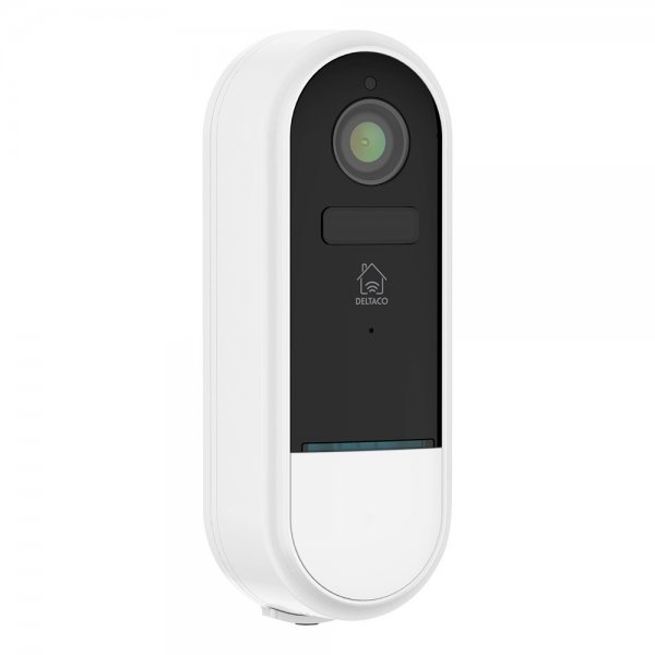 Deltaco Smart Home WiFi Dörrklocka med Kamera IP65