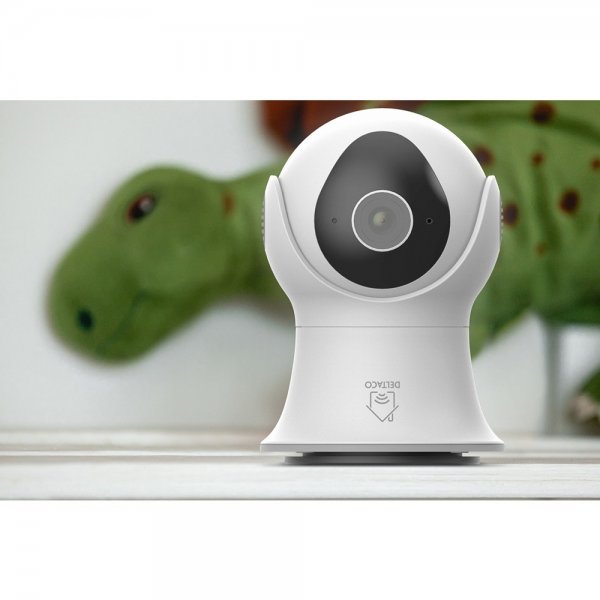 Deltaco Smart Home WiFi-kamera med motoriserad Pan & Tilt-funktion för utomhusbruk IP65