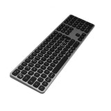 Satechi Trådlöst tangentbord för upp till 3 enheter Nordisk Layout Space Gray