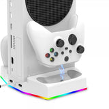 Ipega Xbox Series S Dockningsstation med fläkt och headset-hållare