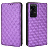 Xiaomi 12/12X Fodral Rombmönster Lila