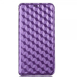 Xiaomi 12/12X Fodral Rombmönster Lila