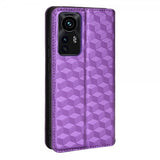 Xiaomi 12/12X Fodral Rombmönster Lila