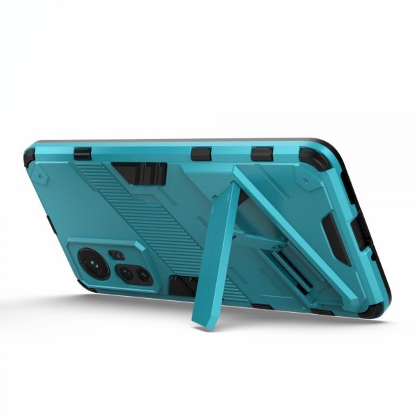 Xiaomi 12/12X Skal med Stativ Cyan