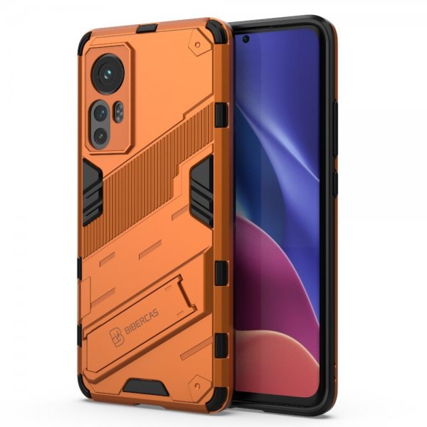 Xiaomi 12/12X Skal med Stativ Orange
