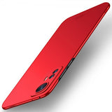 Mofi Xiaomi 12/12X Skal Shield Slim Röd