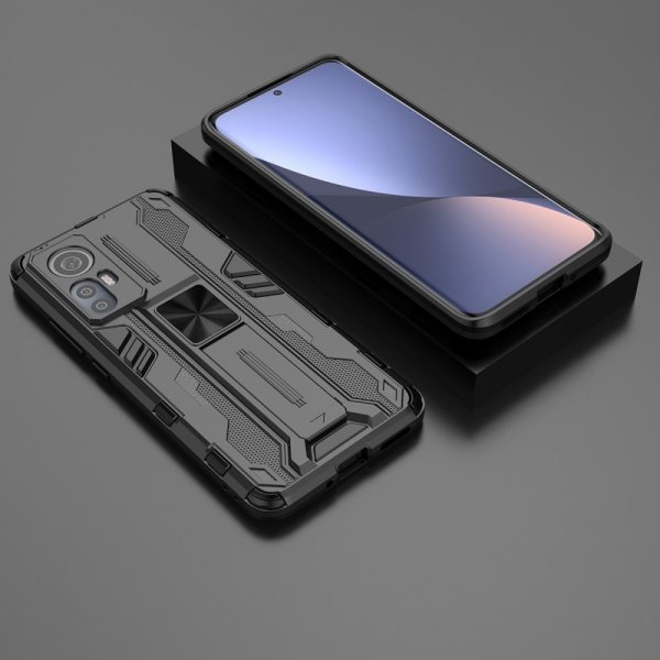 Xiaomi 12/12X Skal Stativfunktion Svart