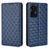 Xiaomi 12 Pro Fodral Rombmönster Blå